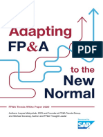 Adapting to the New Normal of FP&A