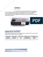 Valeo BCU (Disco II) - System Inputs and Functions