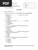 Silang Kata Ting 2 Terbaru (Soalan Dan Jawapan)