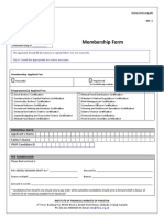 ICM Membership Form