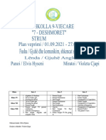 Plan-Veprimi Gjuhe Angleze