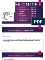 Anggaran Biaya Produksi (Kelompok 4)