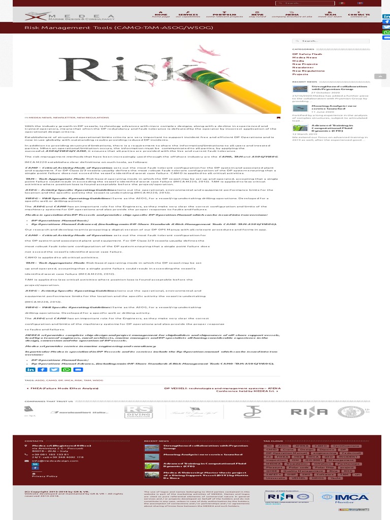 Risk Management Tools (CAMO-TAM-ASOG - WSOG) | PDF | Risk Management ...