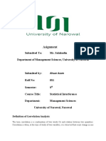 Asignment: Submitted To: Mr. Salahudin Department of Management Sciences, University of Narowal