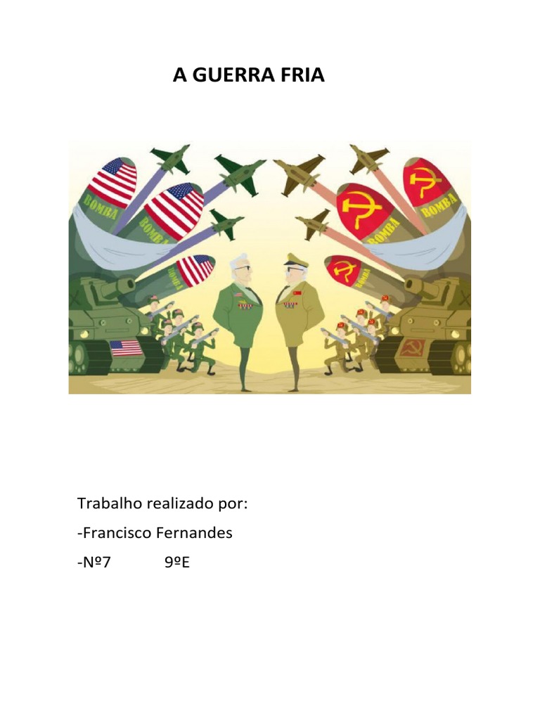 A Guerra Fria Word PDF Guerra Fria Política mundial