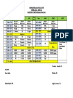 Jadwal Pelajaran Kelas 8 2021