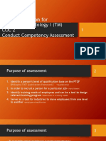 Contect and Purpose of Assessment