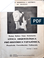 Rocha 1985, Notas Sobre Uma Estatueta Lítica