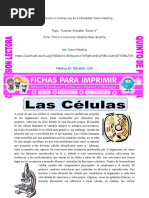 Ficha Las Celulas para Quinto de Primaria