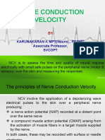 Nerve Conduction Velocity: Karunakaran K MPT (Neuro) ., PGDMT Associate Professor, Svcopt