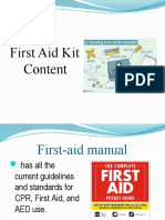 Essential First Aid Kit Items Under 40 Characters