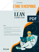 Ebook The Guide For Speeding Time To Response For Lean IT Security Teams