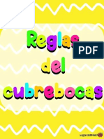 Reglas Del Cubrebocas