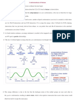 Conformations of Butane