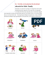 Flashcards For Kids Family