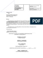 Teacher'S Clearance S.Y. 2019-2020: (Signature Over Printed Name)