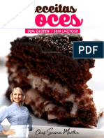 E-Book - Receitas Doces Sem Glúten e Sem Lactose - Chef Susan Martha