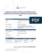 Programa SSO SIGMA A BECHTEL