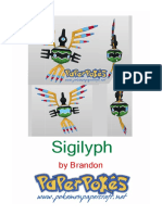 Sigilyph A4 Shiny Lined