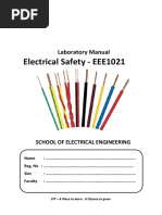 Electrical Safety - EEE1021: Laboratory Manual