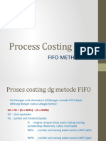 Process Costing-Fifo