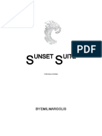 Sunset Suite Full Score