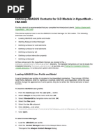 Defining Abaqus Contacts For 3-D Models in Hypermesh - Hm-4320