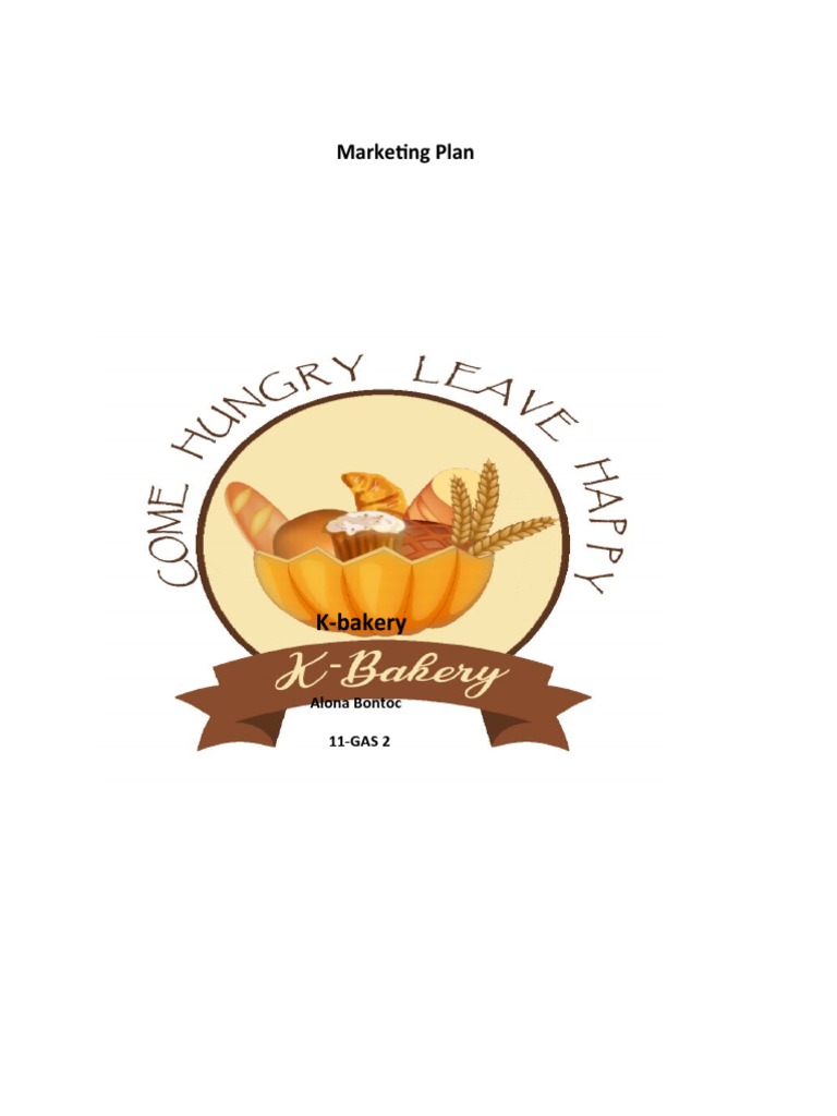 K-Bakery Marketing Plan Overview | PDF | Brand | Marketing