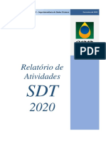 Relatorio Atividades SDT 2020 Fev2021