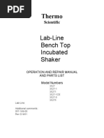 Thermo: Lab-Line Bench Top Incubated Shaker