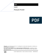 Manual do operador do oxímetro de pulsação portátil NPB-40