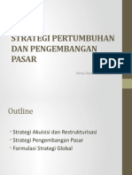 Bab 8. Strategi Pertumbuhan Dan Pengembangan Pasar