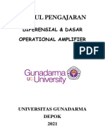 Modul Diferensial & Dasar Op Amp