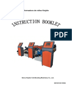 Introduction Book of The C Stud Roll Forming Machine - En.es