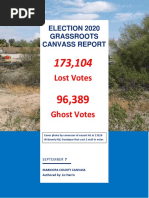 Results of The 2020 Maricopa County Election Canvas