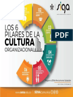 Los 6 Pilares de La Cultura Organizacional