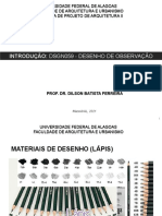 Introdução - Dsgn059 - Desenho de Observação - Aula 1 e 2