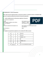 Determinacion y Tipo de Conjuntos