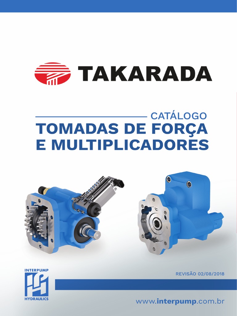 Catálogo de Tomadas de Força Takarada | PDF | Pneu | Mecânica