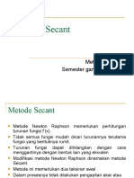 Metnum 2-Solusi Persamaan Non-Linear Bag.4