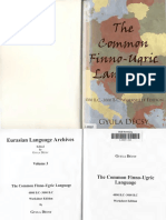 The Common Finno-Ugric Language by Gyula Decsy (Z-lib.org)