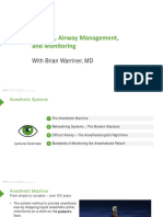 Systems, Airway Management, and Monitoring: With Brian Warriner, MD