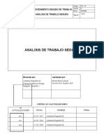 Análisis de trabajo seguro