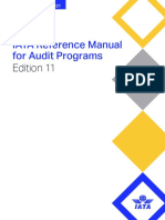 IATA Reference Manual For Audit Programs: Edition 11