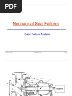 Mechanical Seal Failure Analysis Guide | PDF | Wear | Fatigue (Material)