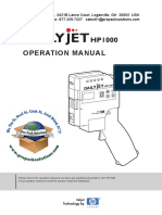 Operation Manual: Distributed By: Pro Pack Solutions, Inc., 2421B Lance Court, Loganville, GA 30052 USA