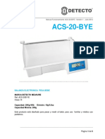 Manual Bascula Pediatrica MF ACS 20B YE Espanol PDF