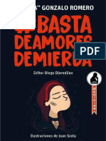 Libro Basta de Amores de Mierda - El Pela Gonzalo Romero by El Pela Gonzalo Romero