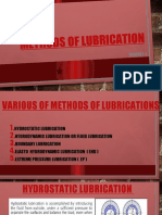 Method of Lubrication