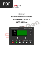 User Manual: HMC6000A/E (HMC6000A/HMC6000EG/HMC6000ED) Diesel Engine Controller